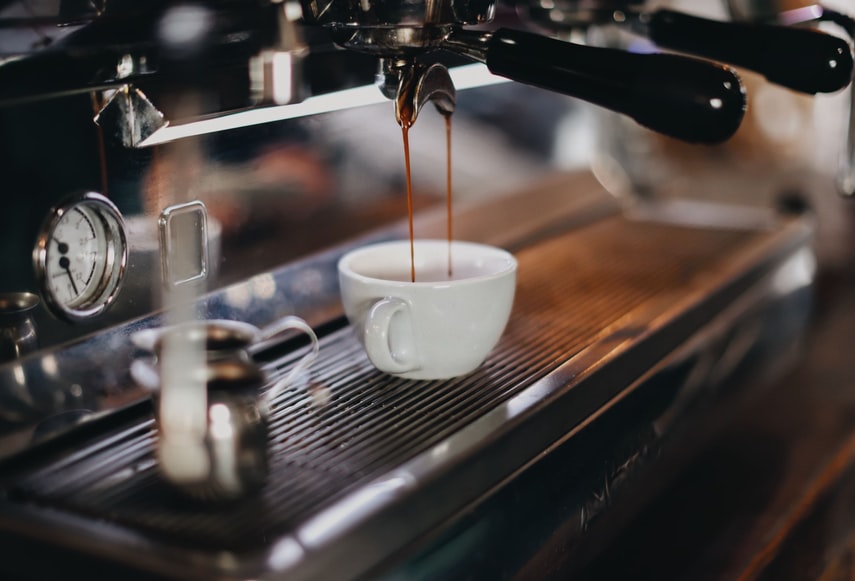 Illustrasi Astoria Machine Espresso